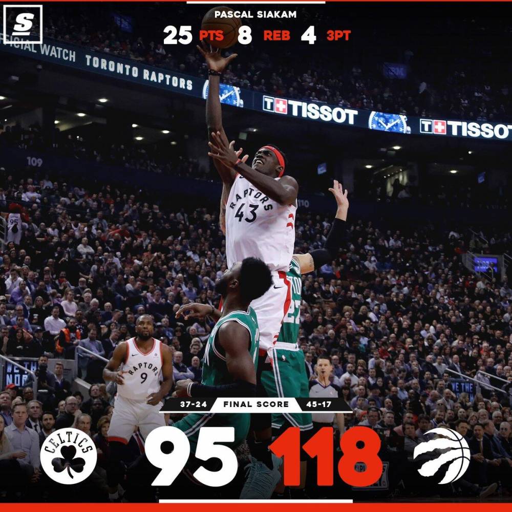 猛龙擒凯尔特人,莱昂纳德独揽40分 猛龙擒凯尔特人,莱昂纳德独揽40分